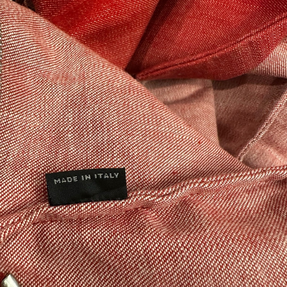 Miu Miu red and White Graphic Tote with zipper and tag-no dust bag - Picture 10 of 13